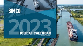 Image advertising BIMCO Holiday Calendar Supplement 2023